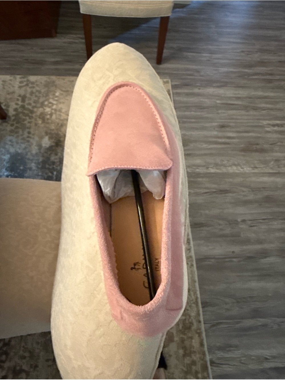Classic Pink Men’s  Loafers - Elegant Suede Slip-Ons